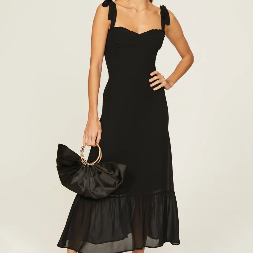 Reformation Nikita - Black - Size 12